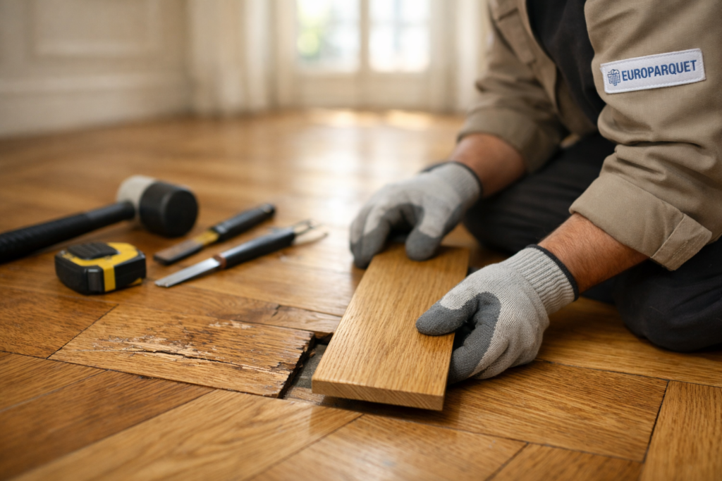 Réparation de parquet-Europarquet-colombes-paris-ile de france